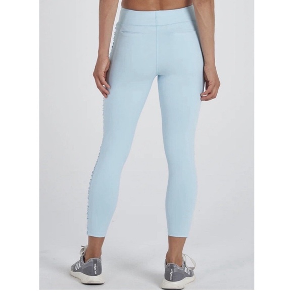 Thrive Societe Smoked 7/8 Leggings Women’s Size Small Color Sky Style#T31L155 - Picture 2 of 6